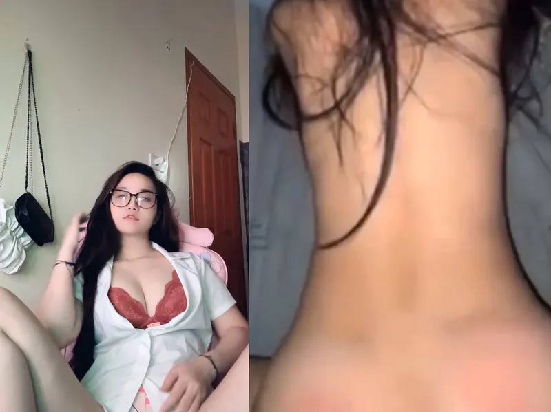 Nắc banh bướm em thư kí xinh đẹp mông to âm đạo múp